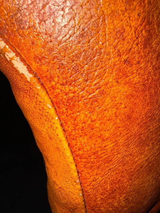 Image 1 of DIMITRI OMERSA Liberty vintage donkey DONKEY leather footstool object