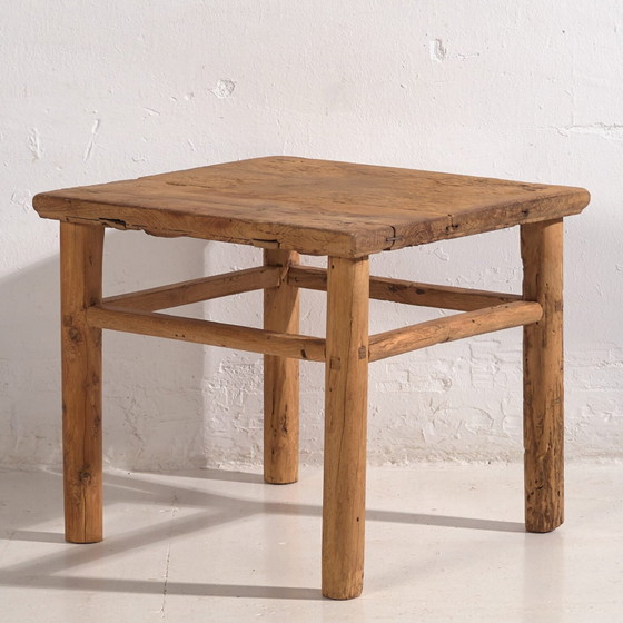 Antiker Massivholz-Couchtisch (ca. 1870) – Couchtische (photo 8 of 10)