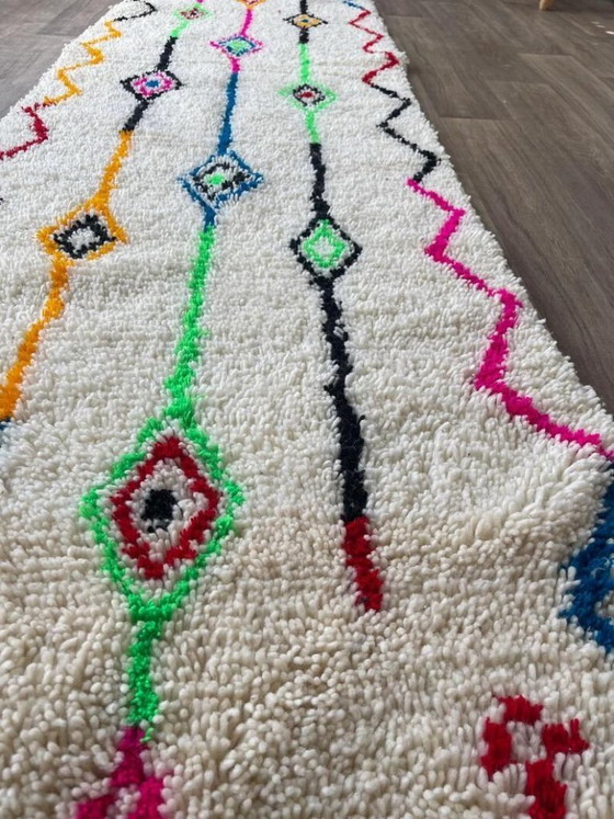 Image 1 of Traditioneel Marokkaans tapijt 300cm x 80cm