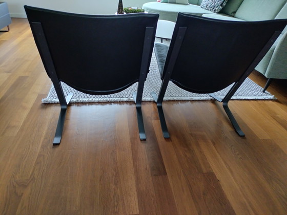 Image 1 of 2 leren fauteuils 