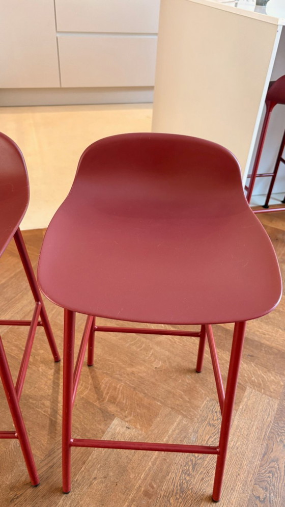 Image 1 of 2x Normann Copenhagen Form barkruk