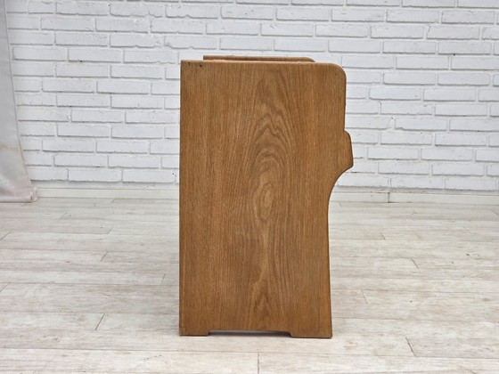 Image 1 of Cómoda danesa, década de 1970, madera de roble, original en buen estado.