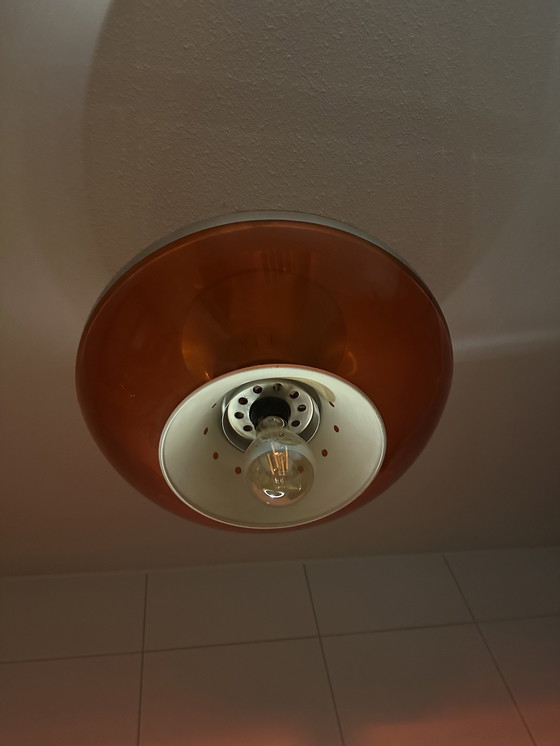 Image 1 of Lampe de plafond vintage Spage Age OVNI
