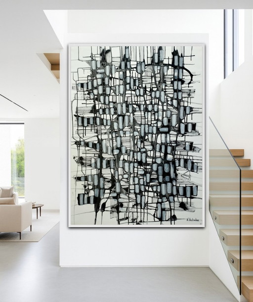 Natia Antadze Abstract Composition XXL