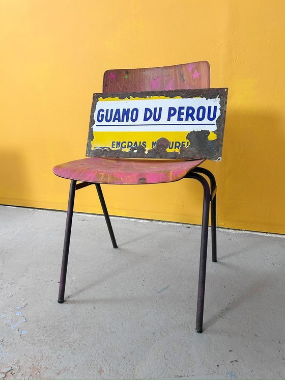 Image 1 of Enamelled plaque “Guano of Peru”