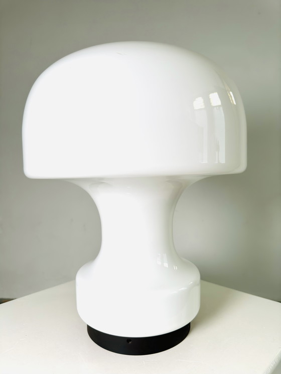 Image 1 of A-743 LAMPADA A FUNGHI DI GLASHÜTTE LIMBURG, GERMANIA, anni '70