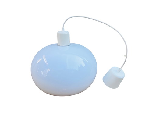 Vintage kunststof hanglamp mushroom lamp Dijkstra stijl