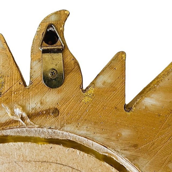 Image 1 of Vintage gouden zonnespiegel hollywood regency