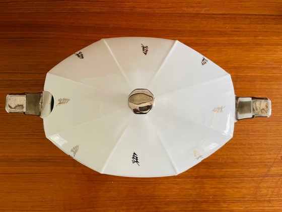 Image 1 of Art Déco, zuppiera della Victoria China, Cecoslovacchia, anni '30