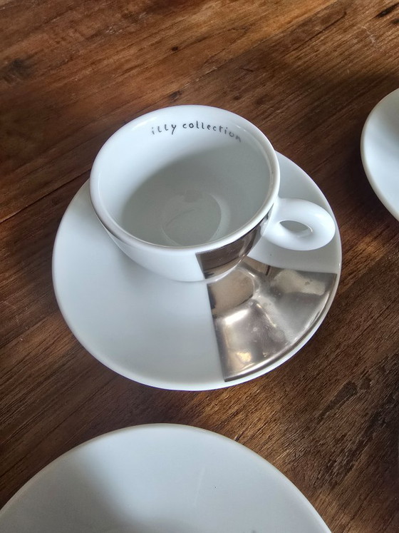 Illy Art Collection 2002 – Michelangelo Pistoletto espresso - Spicchi di Specchio – Servies, Porcelain (photo 2 of 8)