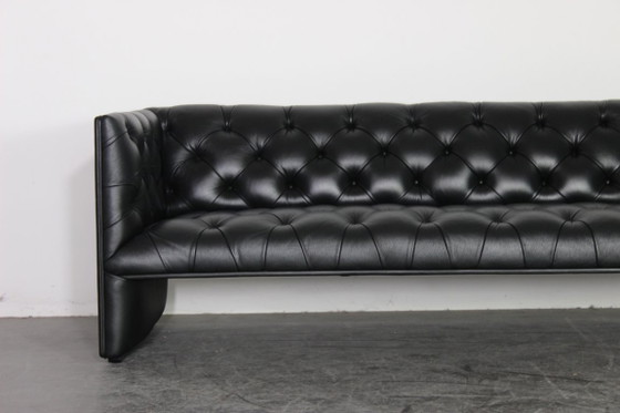 Image 1 of Wittmann Edwards Design leather sofa, a classic top seat