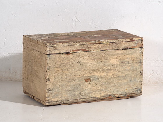 Coffre blanc antique (c.1920) #6 – Commodes, Rustic (photo 29 of 34)