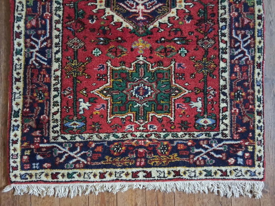 Tappeto Indo Gashqaï fatto a mano 150×101cm, Tappeti, Cotone, Lana, Multicolore (foto 7 di 13)