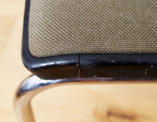 Marcel Breuer Sledestoel S32 voor Thonet I Set van vier