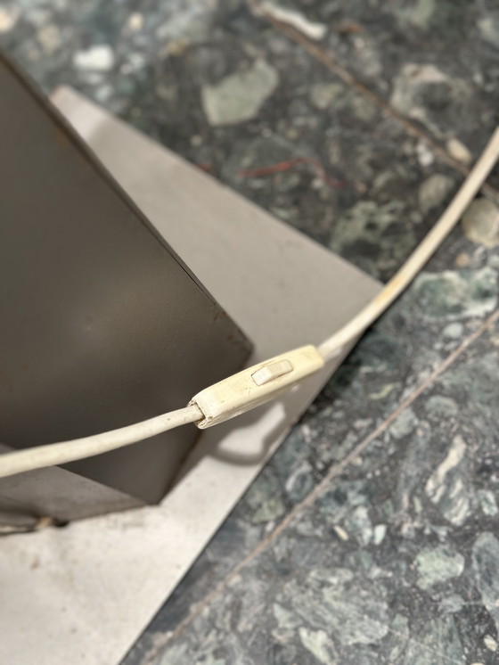 Image 1 of Vintage Steel Industrial Light Sculpture - Minimalist Design