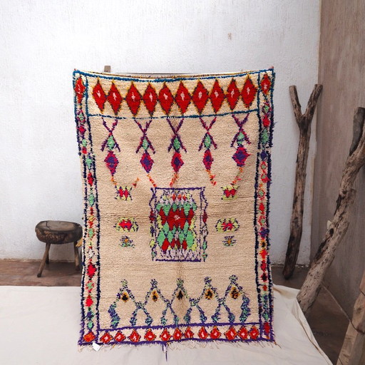 Vintage Azilal rug 'Laelia' | Handwoven in Morocco | 184 × 130 cm