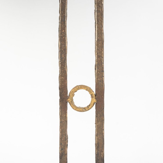 Console by Jean-Jacques Argueyrolles, France, 1990s – Gold, Iron (photo 8 of 9)