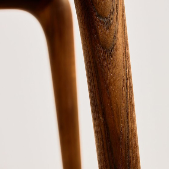 Silla de comedor Boomerang modelo 370 de teca MK11871 de Alfred Christensen para Slagelse Møbelværk. Juego (photo 14 of 15)