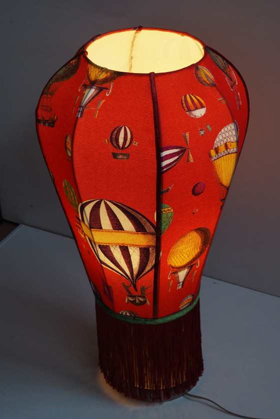 Image 1 of Grote Tafellamp Fornasetti Stof