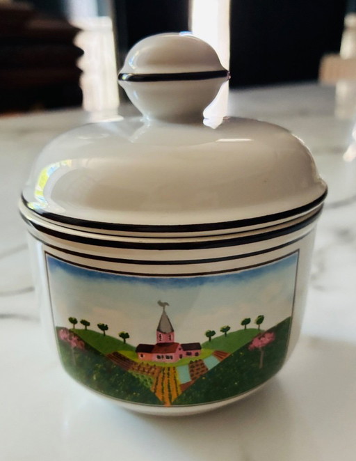 Zuckerdose im naiven Design von Villeroy & Boch