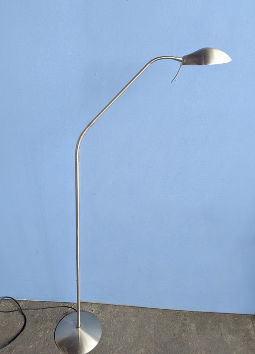 Lampadaire minimaliste / Lampe de lecture massive – vloerlampen, Metal