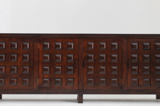 Image 1 of Vintage Spanish Brutalist Sideboard