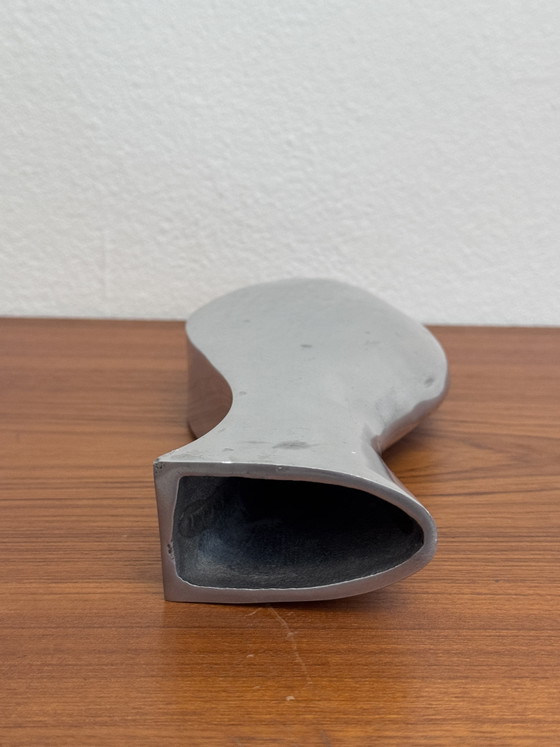 Image 1 of Vintage aluminium ‘lady’ vase