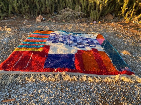Image 1 of Handgemaakt Marokkaans tapijt 200cm x 200cm