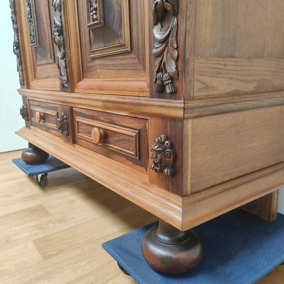 Image 1 of Mobile buffet antico vintage, armadio, guardaroba smontabile