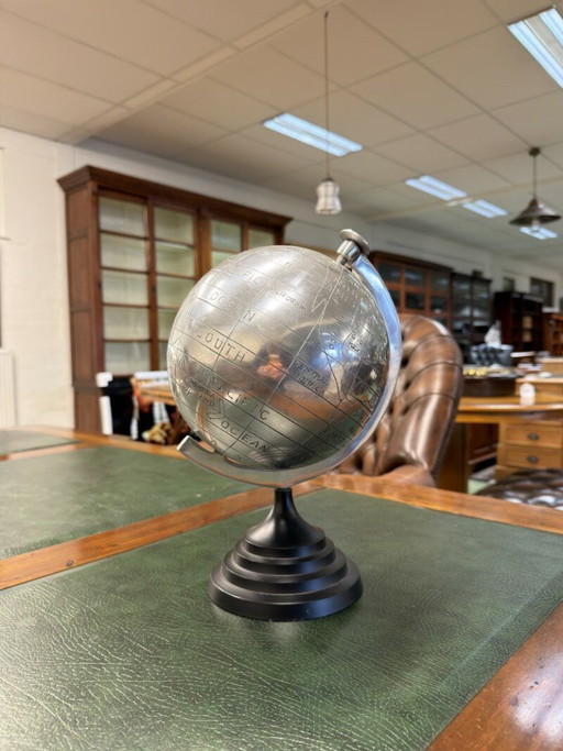 Klassieke Metalen Tafel Globe