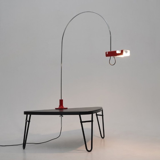 Image 1 of “Spider” clamp table lamp by Joe Colombo for Oluce, 1960s
