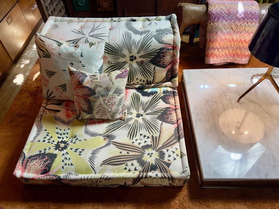 Roche Bobois Mah Jong – Hans Hopfer – Missoni – 4-teilig – Sessel, Textile (photo 5 of 20)