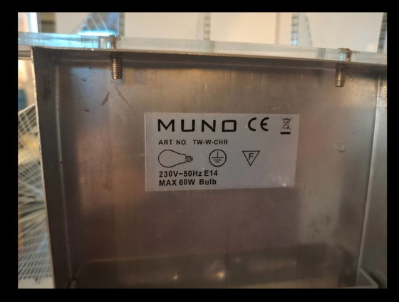 Image 1 of Set aus 2 Muno 'The Wire' Wand-/Tischlampen – Space Age (Paul Secon Stil)