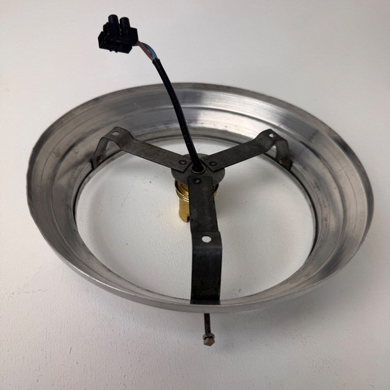 Vintage Opaline Glass Ceiling or Wall Light (XL) (photo 5 of 7)