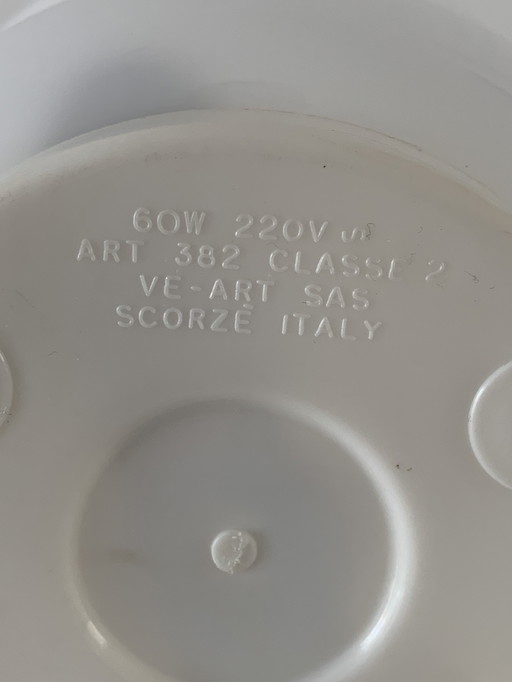 Lampe vintage Scorze Italy