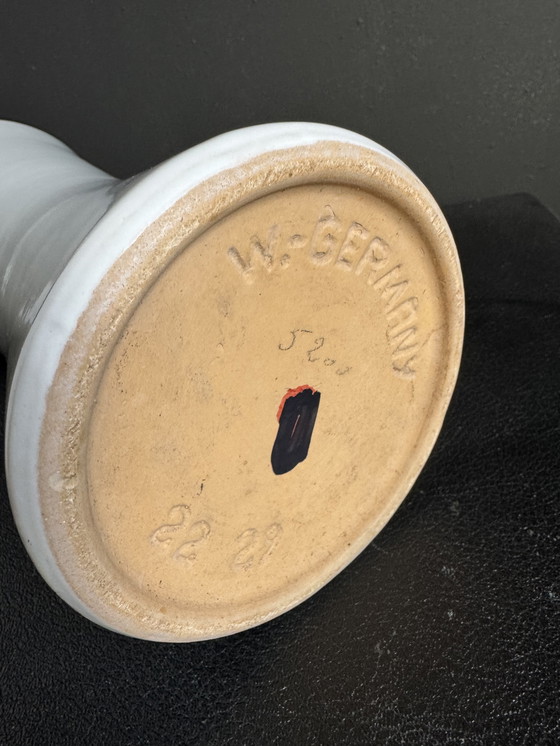 Image 1 of Diaboloförmige Keramikvasen aus Westdeutschland, 1960er Jahre