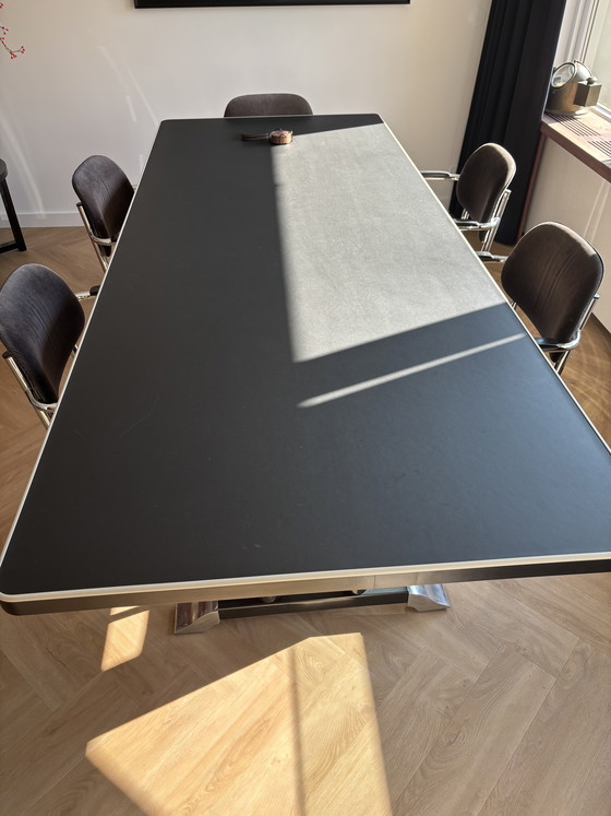 Image 1 of Gispen wicker table