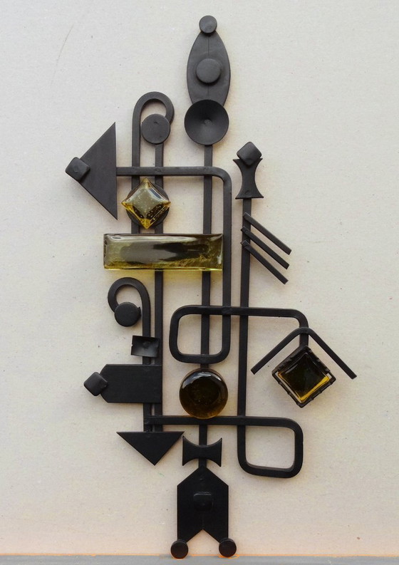 Image 1 of Rilievo da parete, design danese, Dantoft, anni '70, rilievo