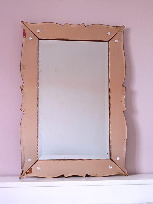 Miroir Vénitien Glace Biseauté