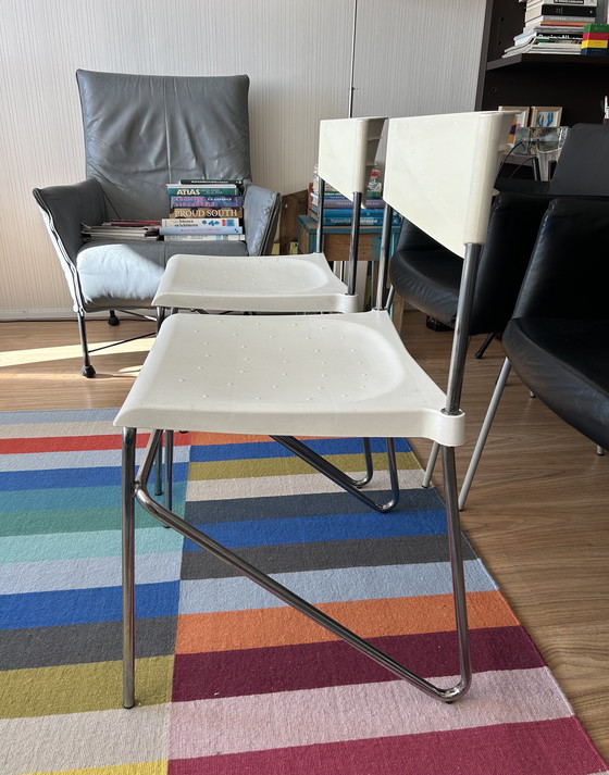 Image 1 of 2 italienische Designerstühle Ciao Hersteller Marke MIDJ