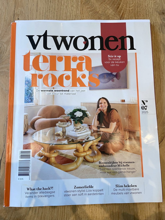 Image 1 of 3 Zitsbank avec Afneembare Bekleding. Couleur terre