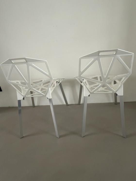 2x Magis Chair One – Konstantin Grcic – Chaises de salle à manger, Aluminium (photo 2 of 7)
