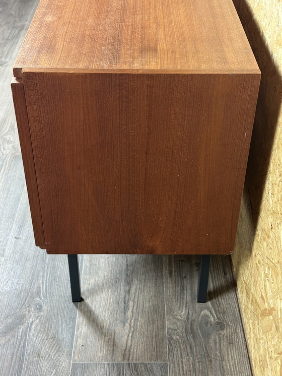 Image 1 of 60s 70s teak dressoir ladekast Rego Mobile Deens Modern Design