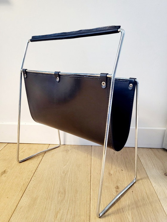 Image 1 of Portariviste in pelle, design anni '70