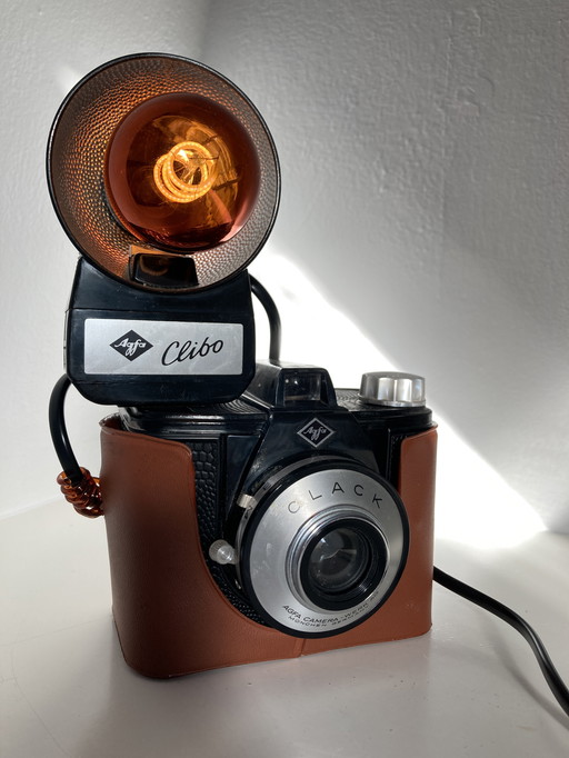 Agfa Camera Lamp with Flash