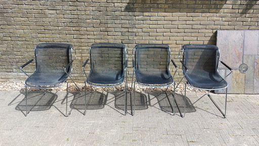 4x Charles Pollock Penelope Chair