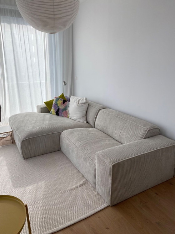 Image 1 of Chunky Corner Sofa Creme (new)