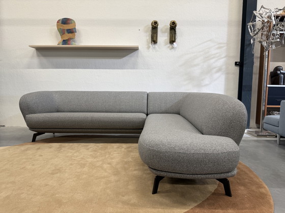 Image 1 of New Leolux Flint Corner Sofa Mondo Fabric