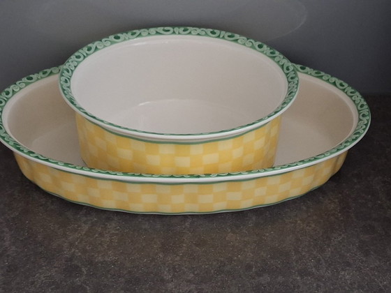 Image 1 of 2 schalen en 2 pizza borden Villeroy en Boch 