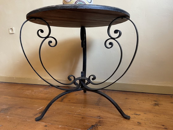 Image 1 of Table Vintage Table d'appoint Table basse Française